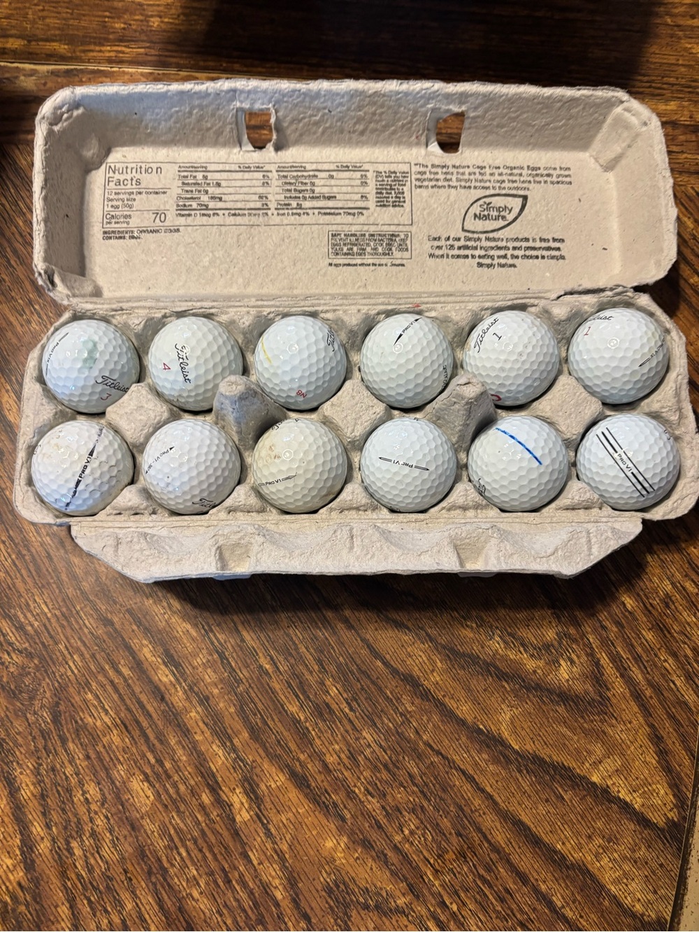 Titleist Pro v 1 1x Golf Balls - Pack of 12